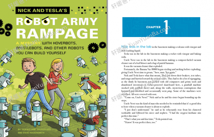 《Nick and Tesla's 1-6》尼克和特斯拉儿童章节书PDF 百度云网盘下载