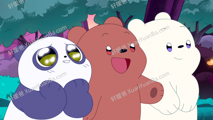 《咱们小熊 We Baby Bears》连载20集MKV英文动画片 百度云网盘下载