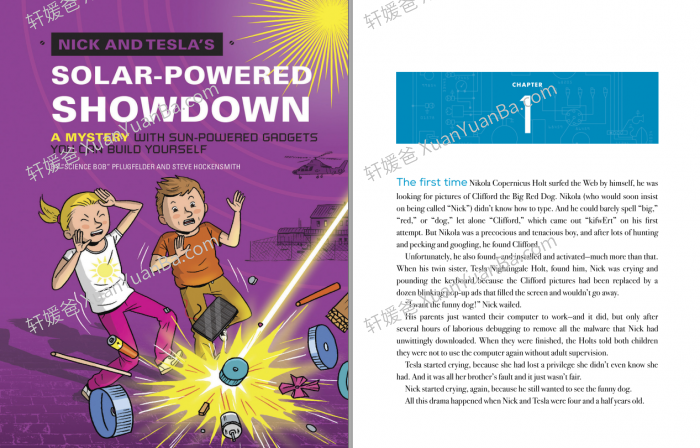 《Nick and Tesla's 1-6》尼克和特斯拉儿童章节书PDF 百度云网盘下载