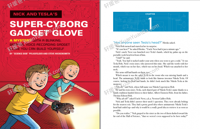 《Nick and Tesla's 1-6》尼克和特斯拉儿童章节书PDF 百度云网盘下载