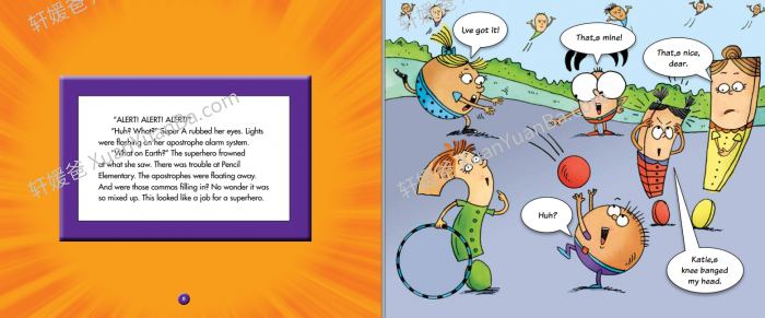 《Punctuation Books Series》八册有趣标点符号英文绘本启蒙PDF 百度云网盘下载