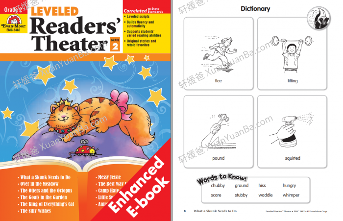 《Leveled Readers Theater G1-G5》口语练习读者英语剧场系列PDF 百度云网盘下载