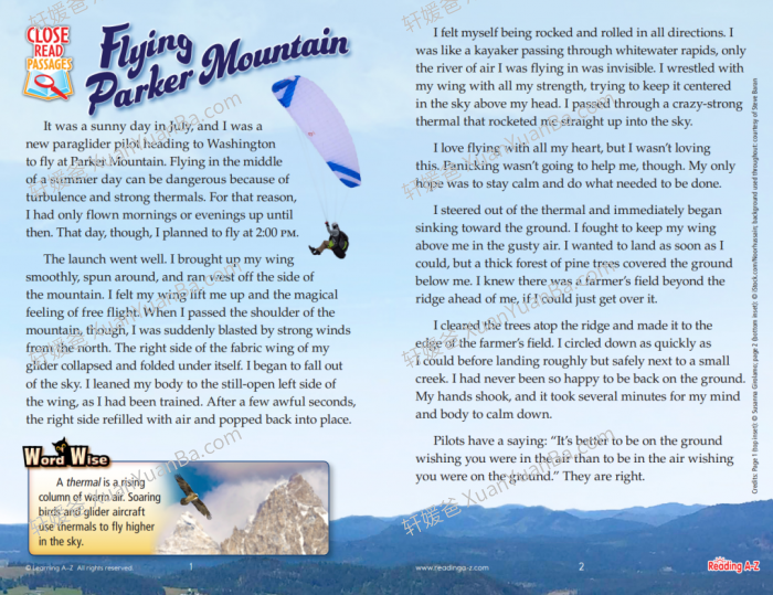 《Raz Close Read》300+篇精读素材资源包附阅读指导答题卡PDF 百度云网盘下载