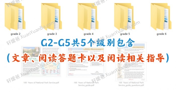 《Raz Close Read》300+篇精读素材资源包附阅读指导答题卡PDF 百度云网盘下载