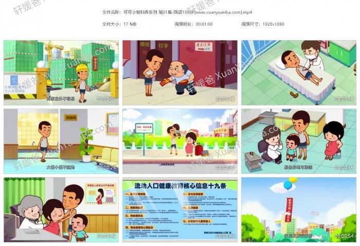 《可可小爱科普公益剧系列》全2季104集国语版MP4视频动画片 百度网盘免费下载