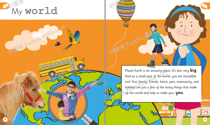 《My Very Important World》孩子入门的英语百科书PDF 百度云网盘下载