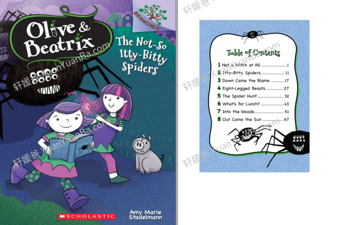 《奥莉芙和碧翠丝系列 Olive & Beatrix Series》 奇幻家庭生活主题桥梁书 百度云网盘下载