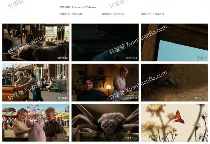 《10本儿童必读英文名著电影》PDF+MKV视频 百度云网盘下载