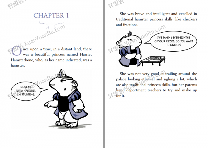 《Hamster Princess 1-6》仓鼠公主英文阅读初章PDF+MOBI+MP3音频 百度云网盘下载