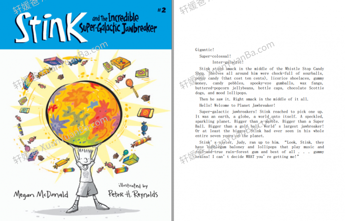 《Megan McDonald - Stink》经典男孩成长故事热门初章书11册PDF+Mobi+Epub 百度云网盘下载