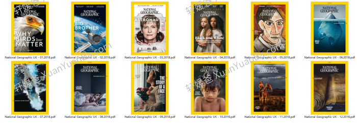 《国家地理杂志 National Geographic》2017-2022合集美国国家地理英文杂志PDF 百度云网盘下载