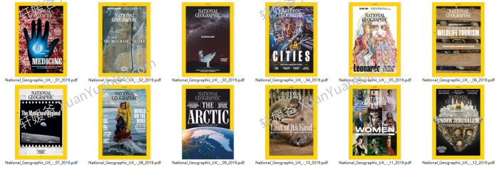 《国家地理杂志 National Geographic》2017-2022合集美国国家地理英文杂志PDF 百度云网盘下载