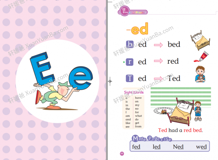 《Fun With Phonics 1-7册》台湾小学自然拼读教材+视频教学PDF 百度云网盘下载