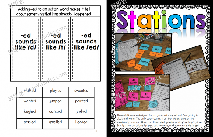 《1st Grade Unit 1-6 Reading Wonders BUNDLE》一年级英文启蒙全年6个单元英文综合作业纸PDF 百度云网盘下载