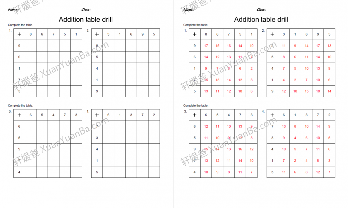 《小学数学谜题拼图练习册》7册小学Math Puzzles儿童数字启蒙作业纸PDF 百度云网盘下载