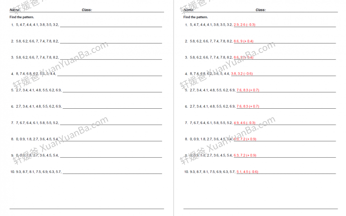《小学数学谜题拼图练习册》7册小学Math Puzzles儿童数字启蒙作业纸PDF 百度云网盘下载