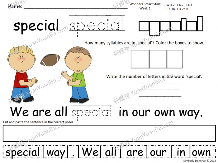 《WONDER GK full year》2157页幼儿园英文启蒙全年的作业纸PDF 百度云网盘下载