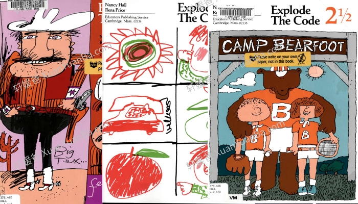 《Explode The Code》Phonics自然拼读练习册8级PDF 百度云网盘下载