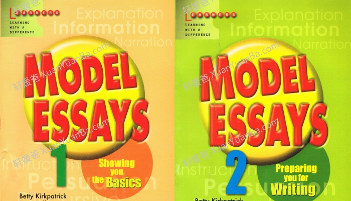 《Model Essays 1-2》学乐小学英语写作范文102篇PDF 百度云网盘下载