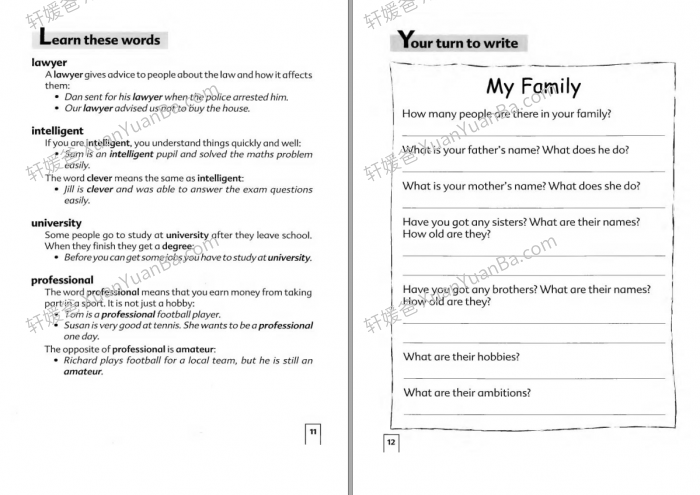 《Model Essays 1-2》学乐小学英语写作范文102篇PDF 百度云网盘下载