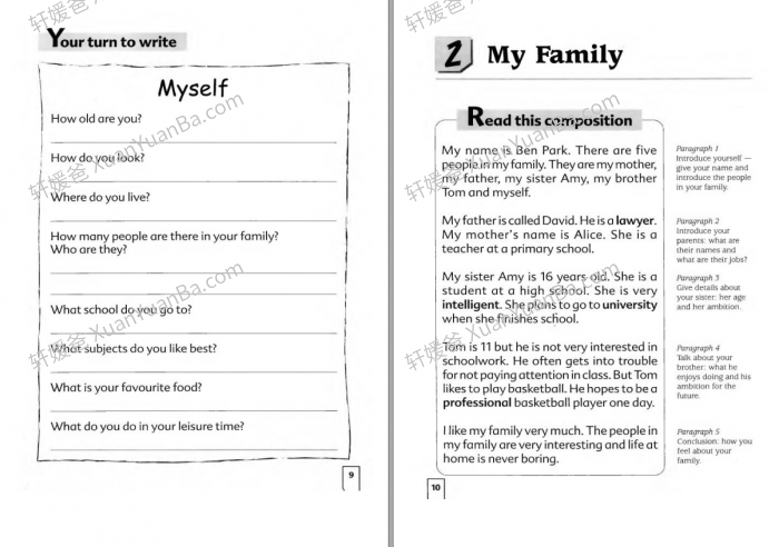 《Model Essays 1-2》学乐小学英语写作范文102篇PDF 百度云网盘下载