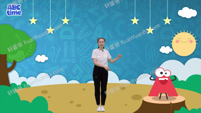 《ABC欢乐字母操》有趣的真人字母操学习运动两不误MP4视频 百度网盘下载