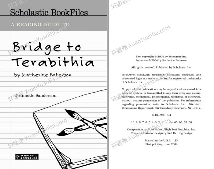 《Scholastic 学乐16册英文小说精读材料》英文桥梁章节书PDF 百度云网盘下载