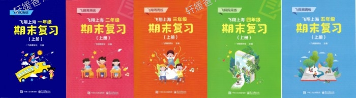 《飞翔期末小学1-5年级期全套》语数英知识全梳理+模拟卷+答案PDF 百度云网盘下载