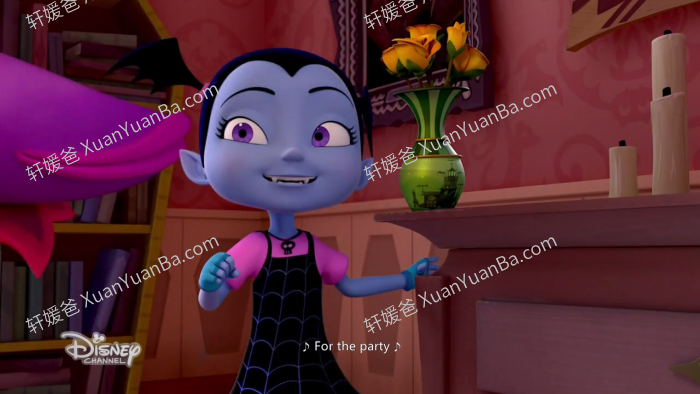 《Vampirina S1-S2 可爱尖牙小娜娜》可爱吸血鬼女孩故事全2季MP4视频 百度云盘下载