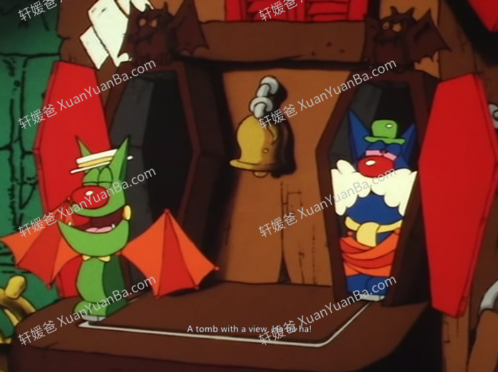 《怪鸭历险记 Count Duckula S1-S4》全四季英国动画片MP4视频 百度云盘下载