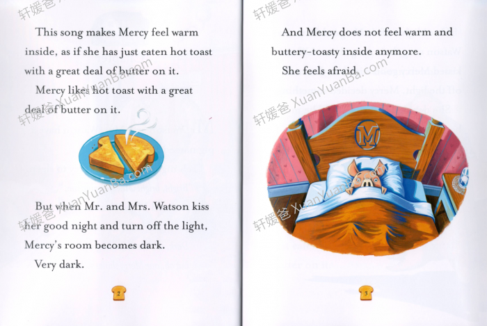 《Mercy Watson 小猪梅西》趣味英文桥梁书PDF+MP3音频 百度云网盘下载