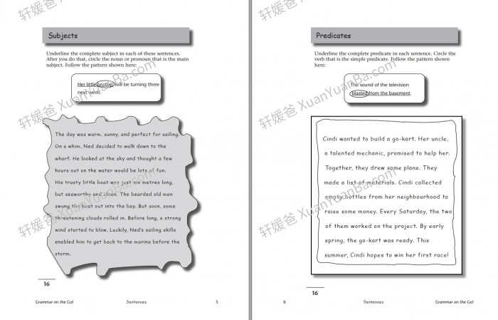 《Grammar On The Go G1-G5》初级英文语法练习册PDF 百度云网盘下载