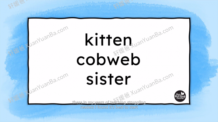 《英语音节syllable学习资源包 音节划分规则+练习册+视频》百度云网盘下载