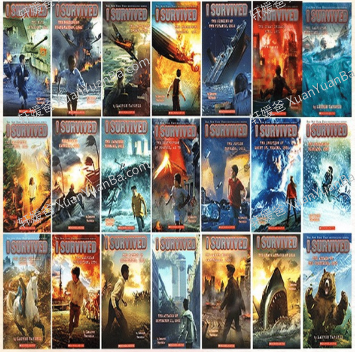 《幸存者系列 I Survived series》21册桥梁章节MP3音频+MOBI+EPUB+PDF 百度云网盘下载