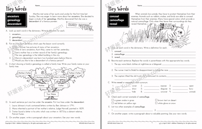 《Word Power G2-G7》英语词汇扩展训练基础练习册附答案PDF 百度云网盘下载