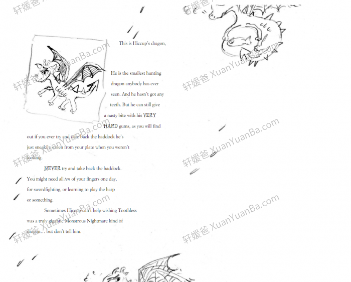 《How to Train Your Dragon Series - Cressida Cowell》12册有声英文桥梁章节书PDF  百度云网盘下载