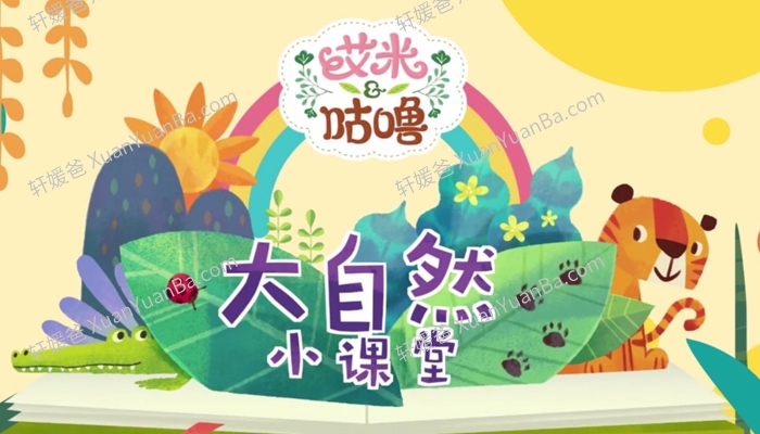 《幼儿科普视频》64集自然小课堂幼儿科学科普MP4视频 百度云网盘下载