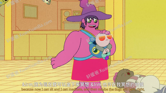 《午夜福音 The Midnight Gospel 》全8集英文高清MP4视频 百度云网盘下载