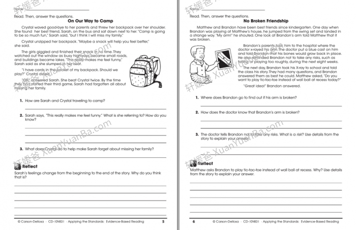 《Evidence Based Reading Workbook GK-G5》英语阅读理解练习册附答案PDF 百度云网盘下载