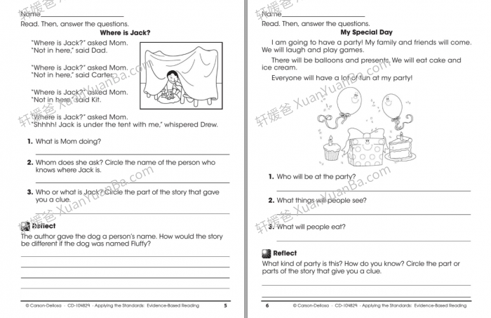 《Evidence Based Reading Workbook GK-G5》英语阅读理解练习册附答案PDF 百度云网盘下载