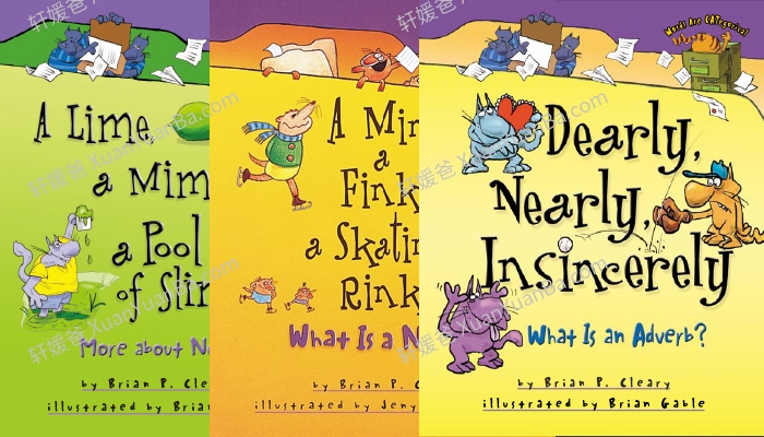 《Words Are Categorical》18套小学英文原版儿童语法阅读绘本PDF 百度云网盘下载