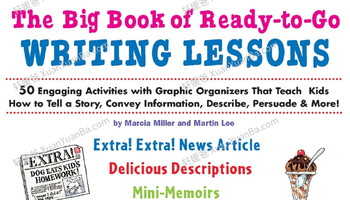 《Big Book of Ready-to-Go Writing Lessons》50个详细学乐写作活动指导PDF 百度云网盘下载