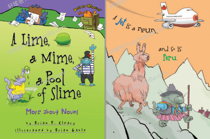 《Words Are Categorical》18套小学英文原版儿童语法阅读绘本PDF 百度云网盘下载