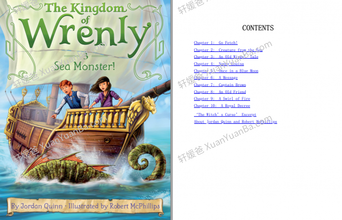 《Kingdom of Wrenly Series》1-17册雷恩利王国系列英文桥梁章节书MP3+PDF 百度云网盘下载