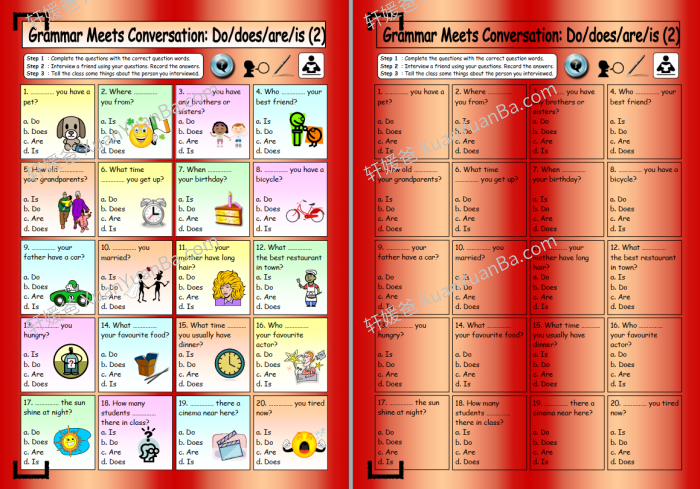 《Grammar meets conversation》12份语法专项作业纸含答案PDF 百度云网盘下载