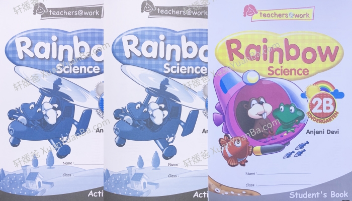 《Rainbow Science》新加坡幼儿园科学教材PDF 百度网盘下载
