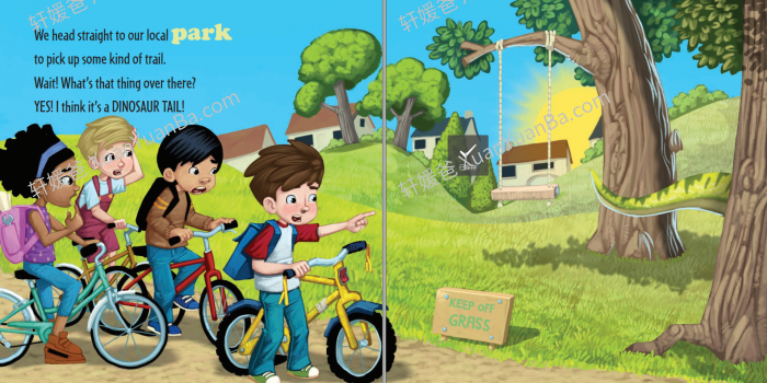 《How to Catch a Dinasour》3-6岁英语启蒙绘本高清PDF 百度网盘下载