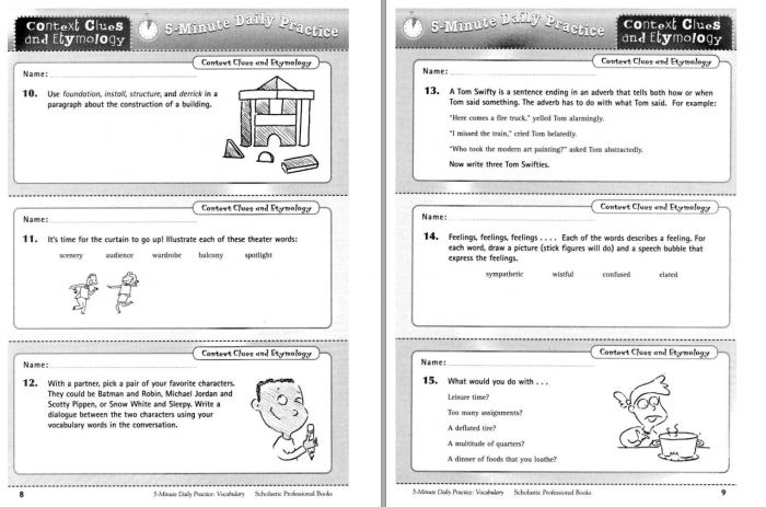 《5-minute Daily Practice Vocabulary》小学英语5分钟词汇练习册PDF 百度网盘下载