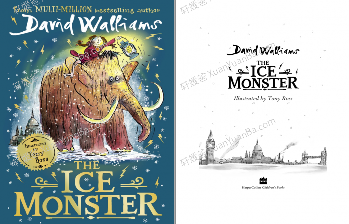 《冰上怪兽 The Ice Monster - David Walliams》儿童幽默小说PDF 百度网盘下载
