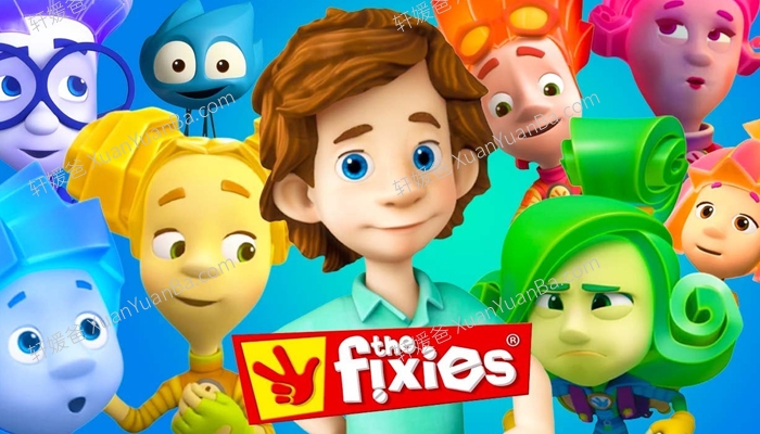 《螺丝钉 The Fixies》1-3季 中文版高清科普动画片MP4视频 百度网盘下载